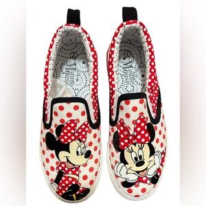 NWT- Disney Minnie mouse tennis shoes girl size one